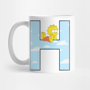 Simpsons letter Mug